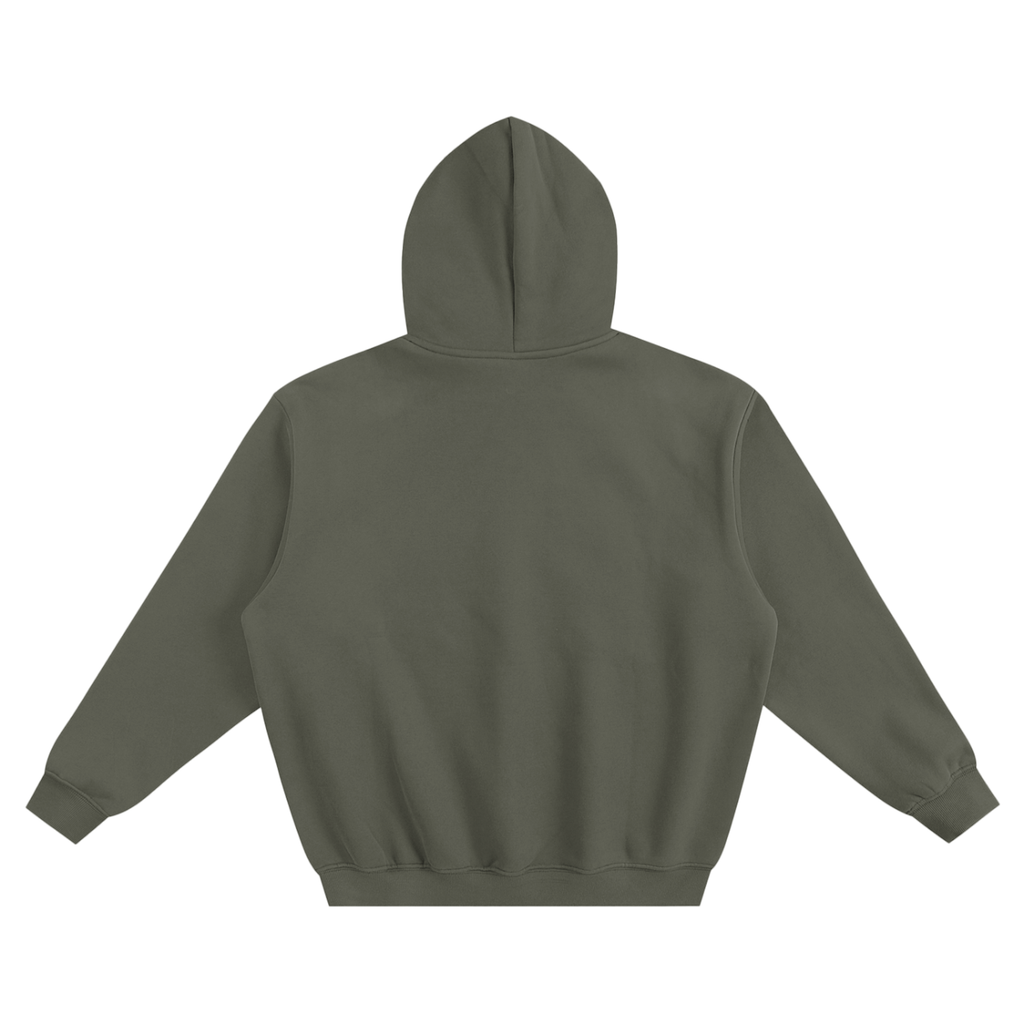 Brushed Fleece Boxy Hoodie – view 3 – Blanks by Wrens