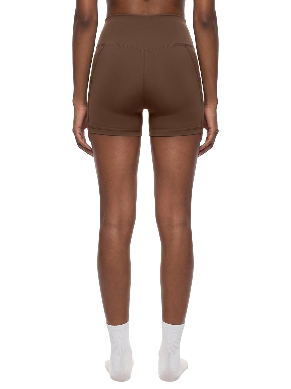 Women's High-Waisted Pocket Biker Shorts