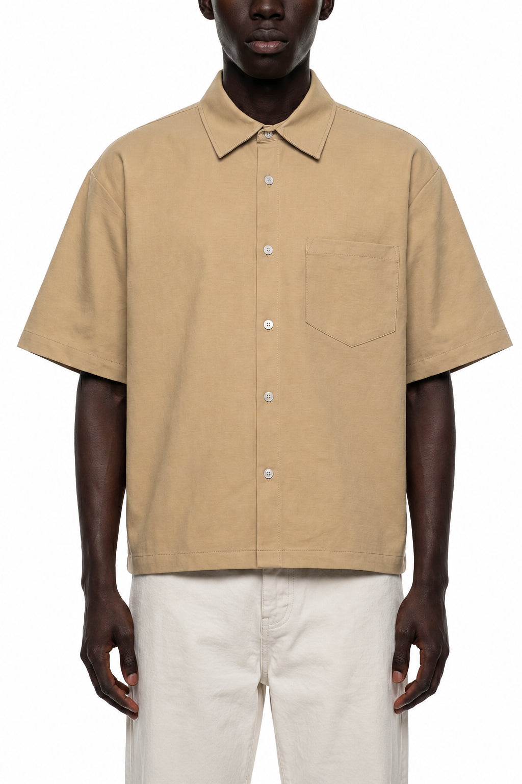 Unisex Boxy Heavyweight Short Sleeve Shirt