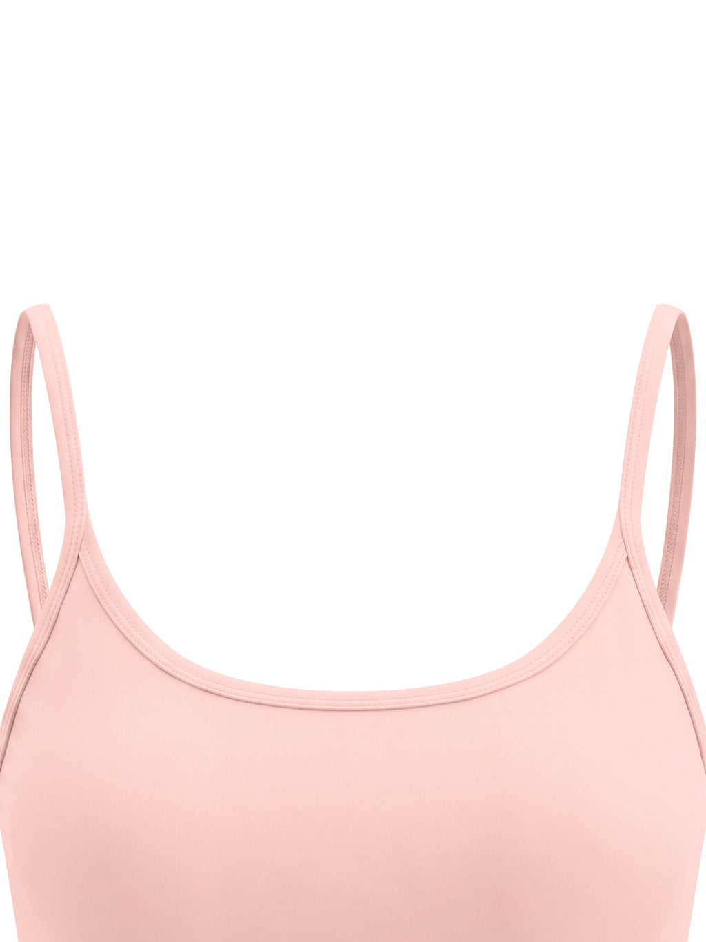 Women's Solid U-Neck Sports Bra