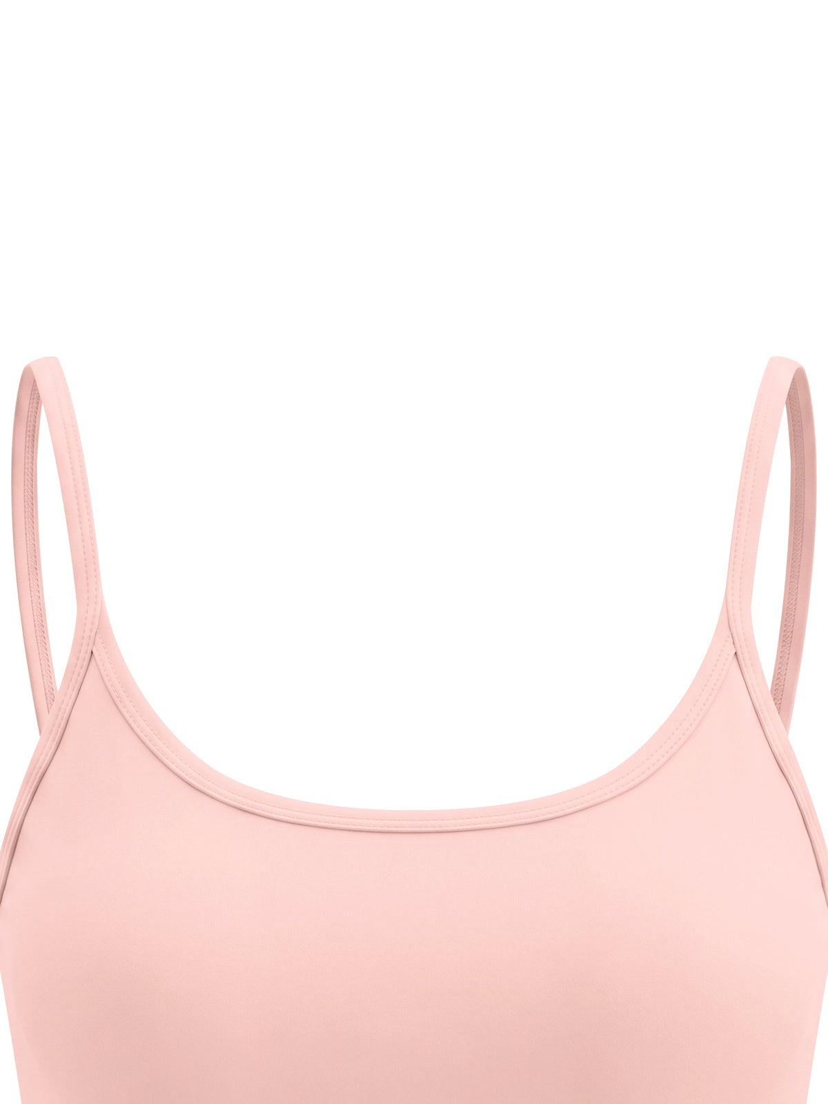 Women's Solid U-Neck Sports Bra