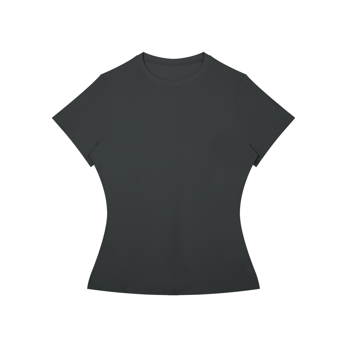 Women's Slim Fit Tee in dark grey – Blanks by Wrens
