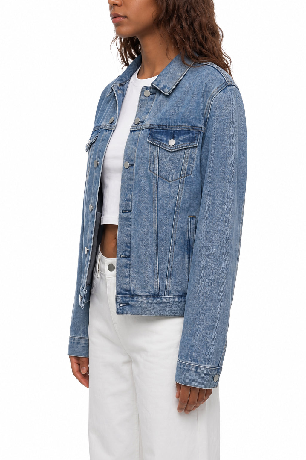 Vintage Wash Denim Jacket