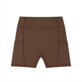 Women's High-Waisted Pocket Biker Shorts
