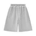 Raw Hem Sweat Shorts in flower grey – Blanks by Wrens