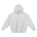 Brushed Fleece Boxy Hoodie in flower grey – Blanks by Wrens