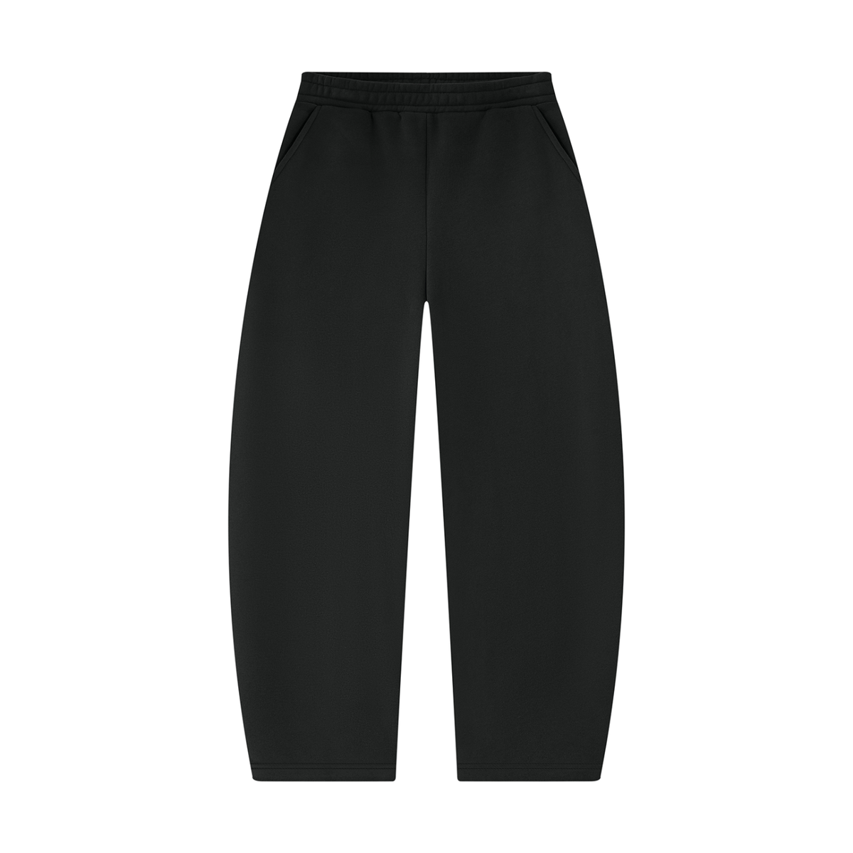 Barrel Leg Sweatpants in black – Blanks by Wrens