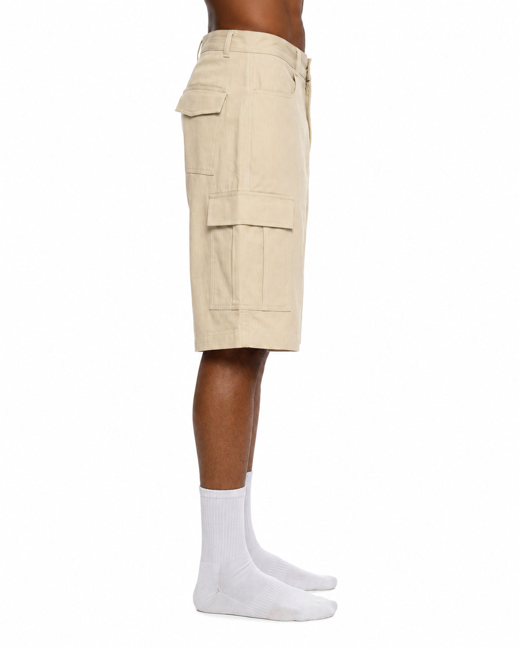 Unisex Woven Cargo Shorts