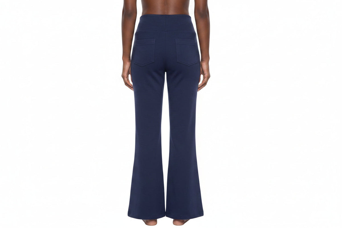 Women's Drawstring Flared Leg Pants