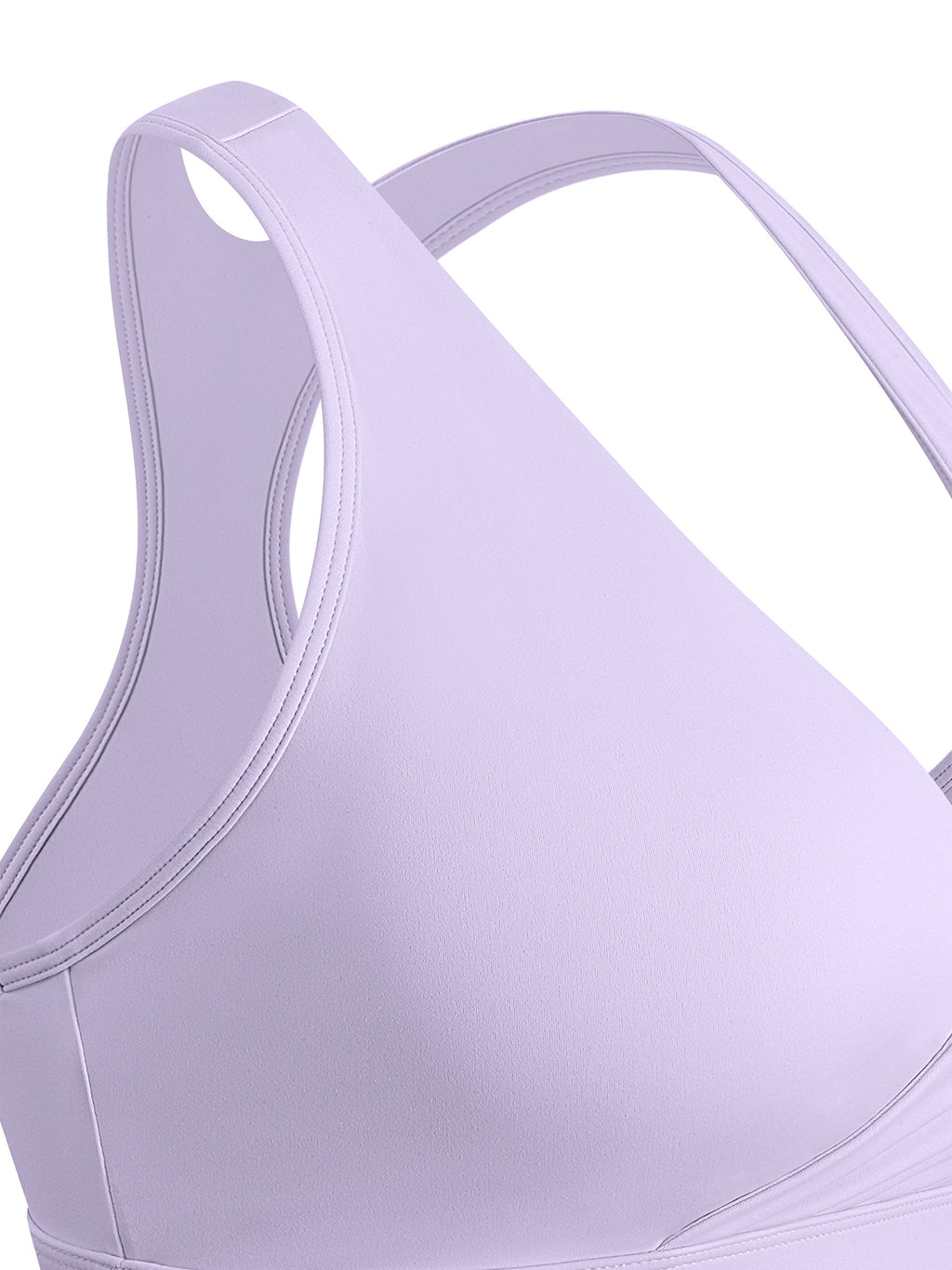 Crossover V-Neck Sports Bra