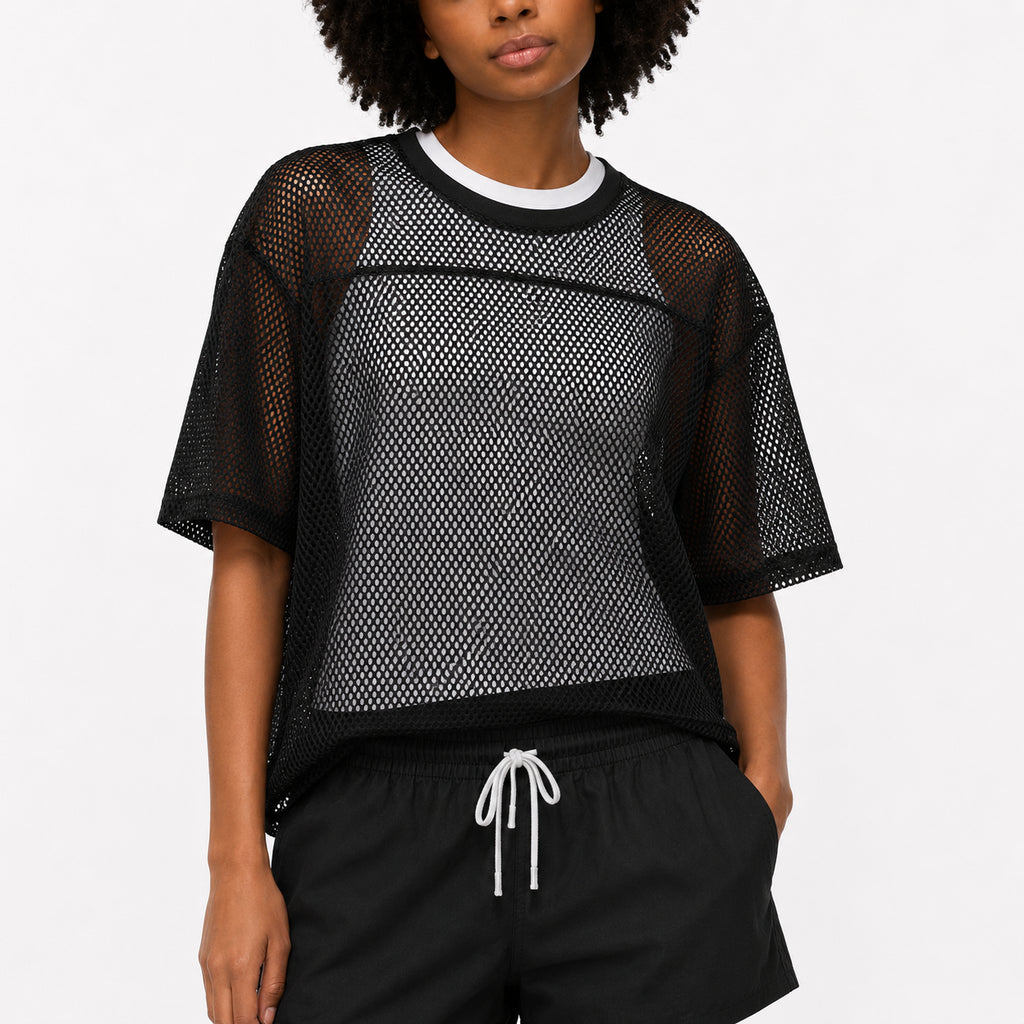 Boxy Net T-Shirt