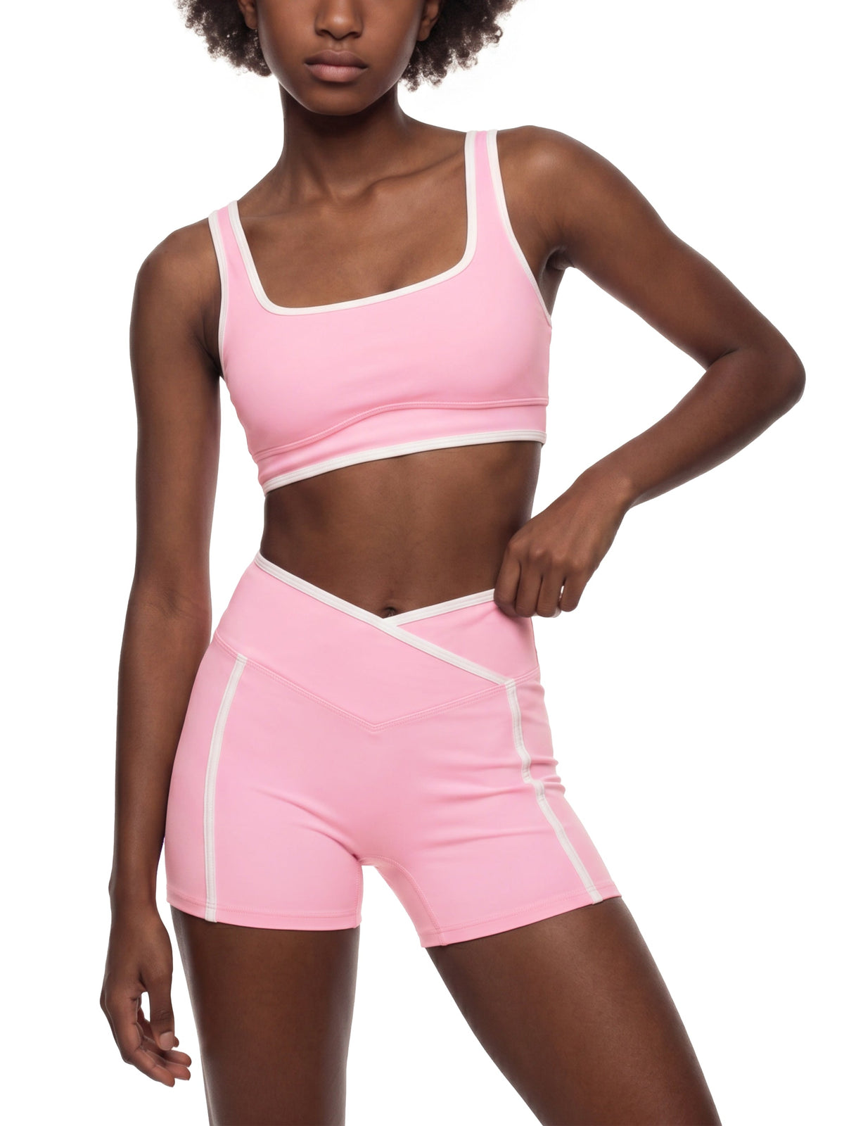 Women's Color Block Yoga Bra