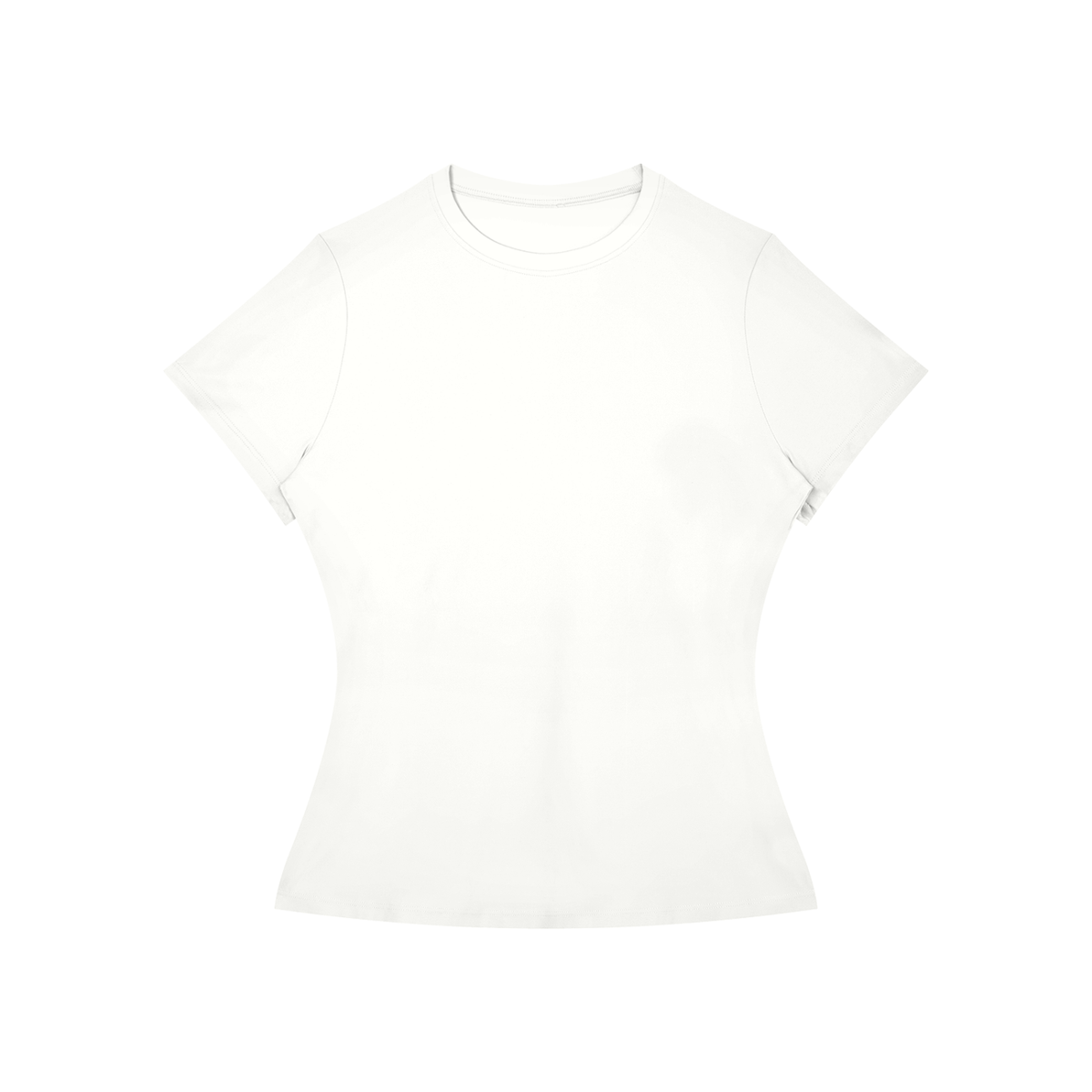 Women's Slim Fit Tee in white – Blanks by Wrens