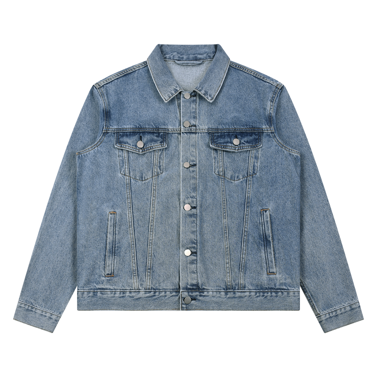 Vintage Wash Denim Jacket