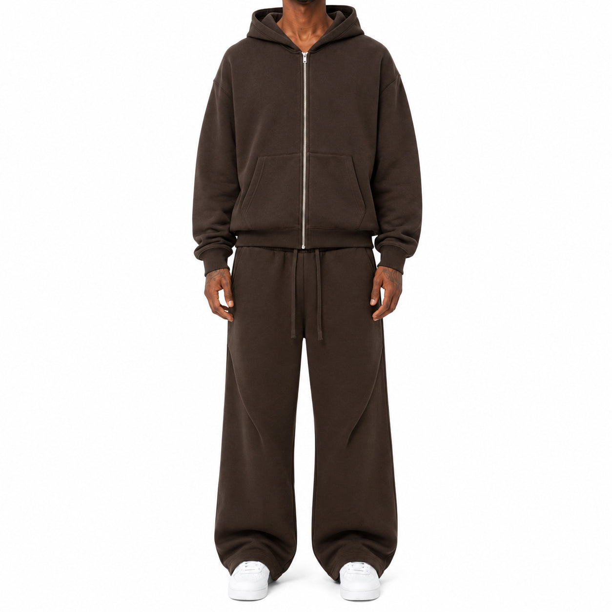Wide Leg Drawstring Sweatpants