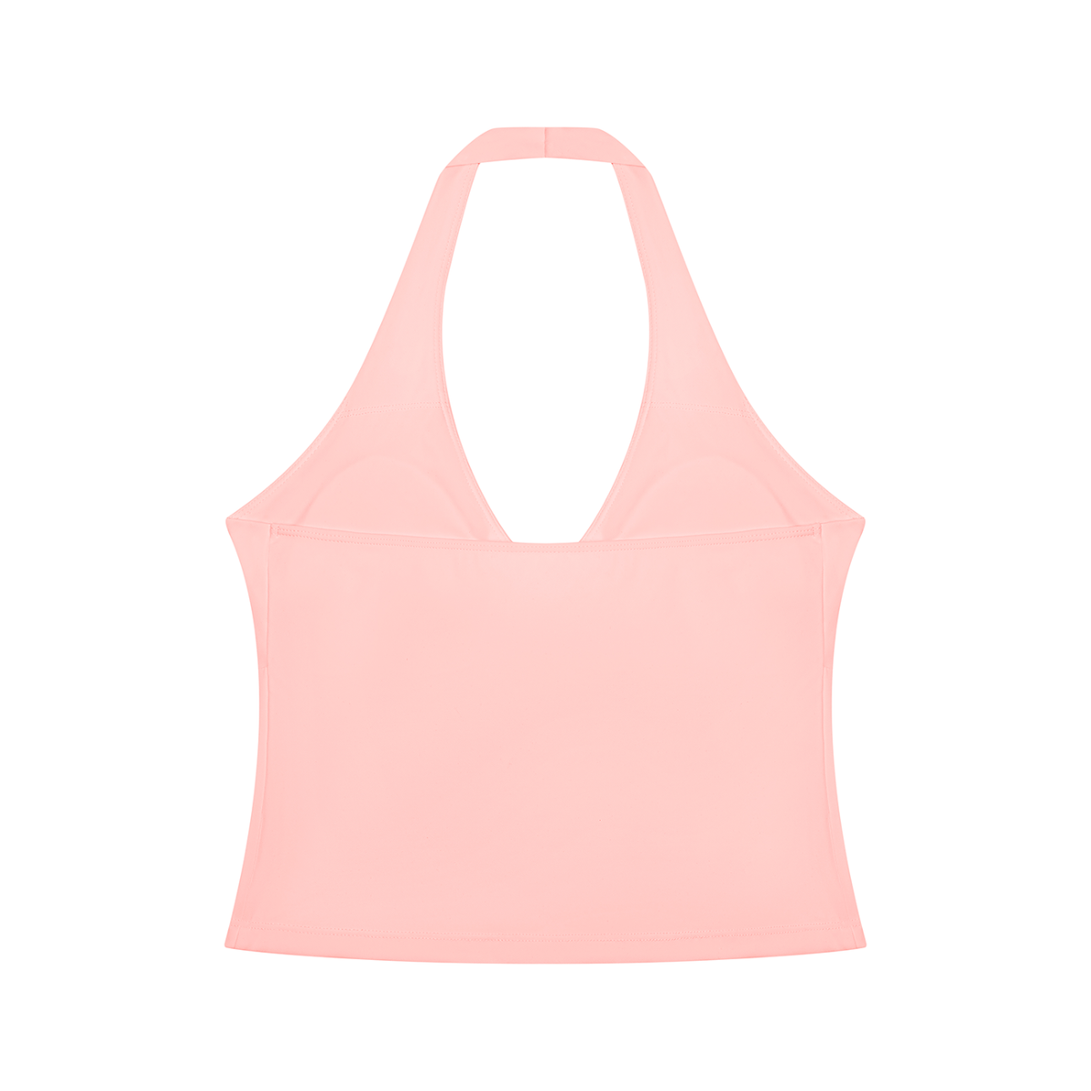 Women's Ruched Halter Crop Top – view 3 – Blanks by Wrens