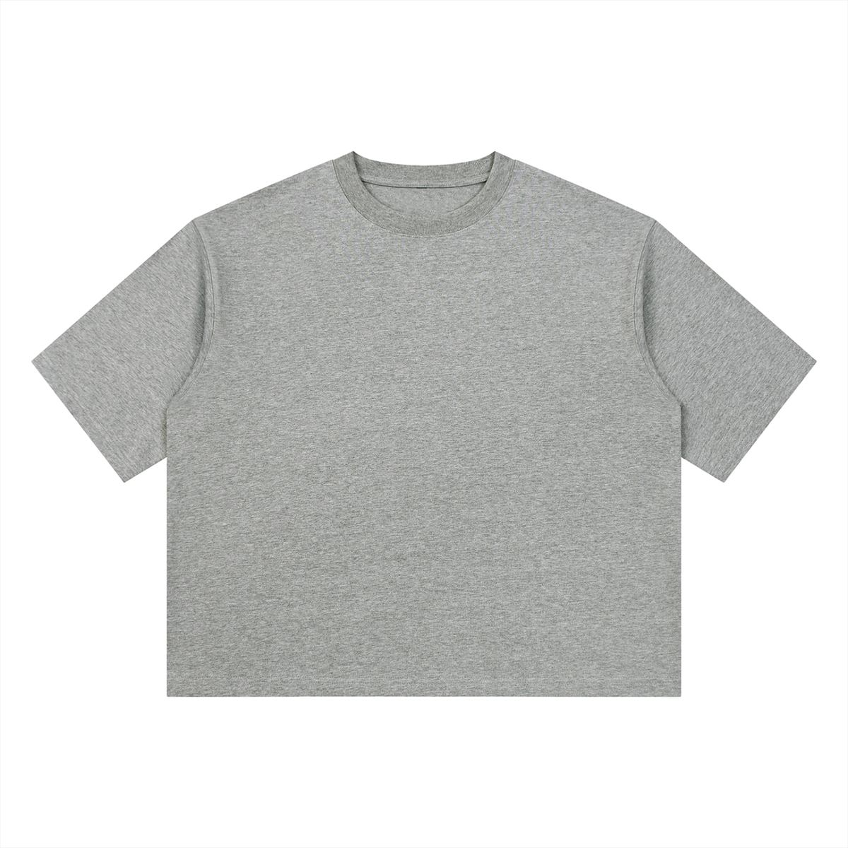 420 GSM Heavyweight Boxy Tee in flower grey – Blanks by Wrens