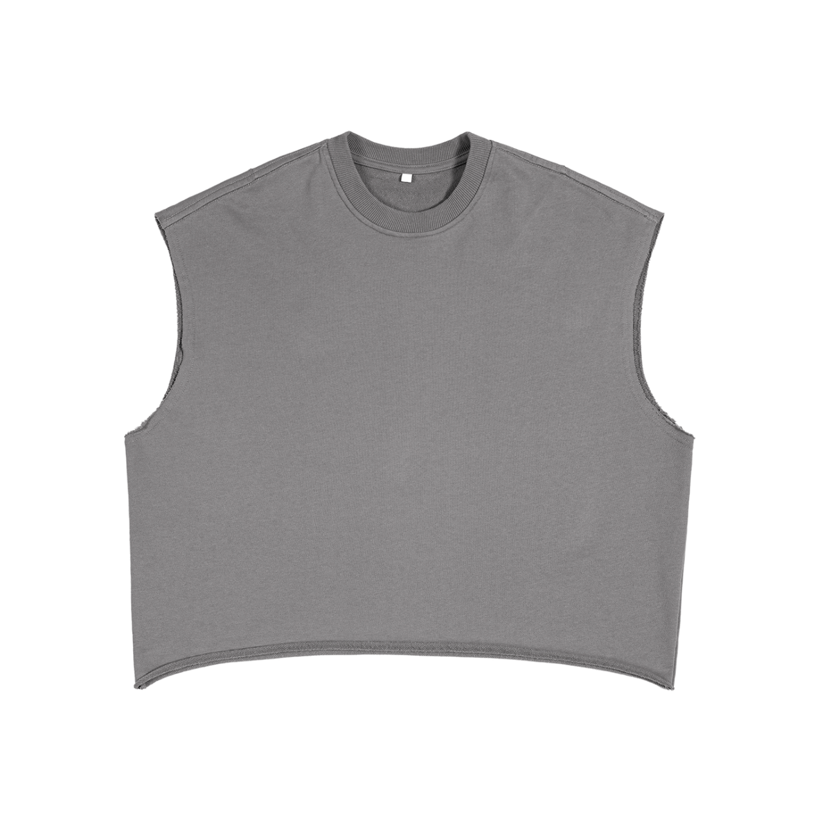 Heavyweight Boxy Tank in grey – Blanks by Wrens