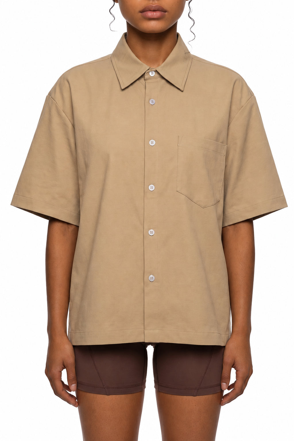 Unisex Boxy Heavyweight Short Sleeve Shirt