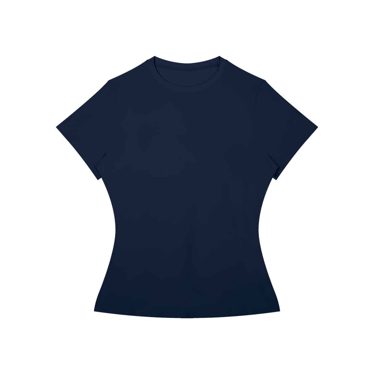 Women's Slim Fit Tee in navy blue – Blanks by Wrens