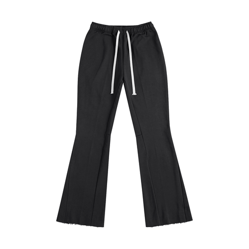 Flared Sweatpants featuring flared leg and mid-rise waist