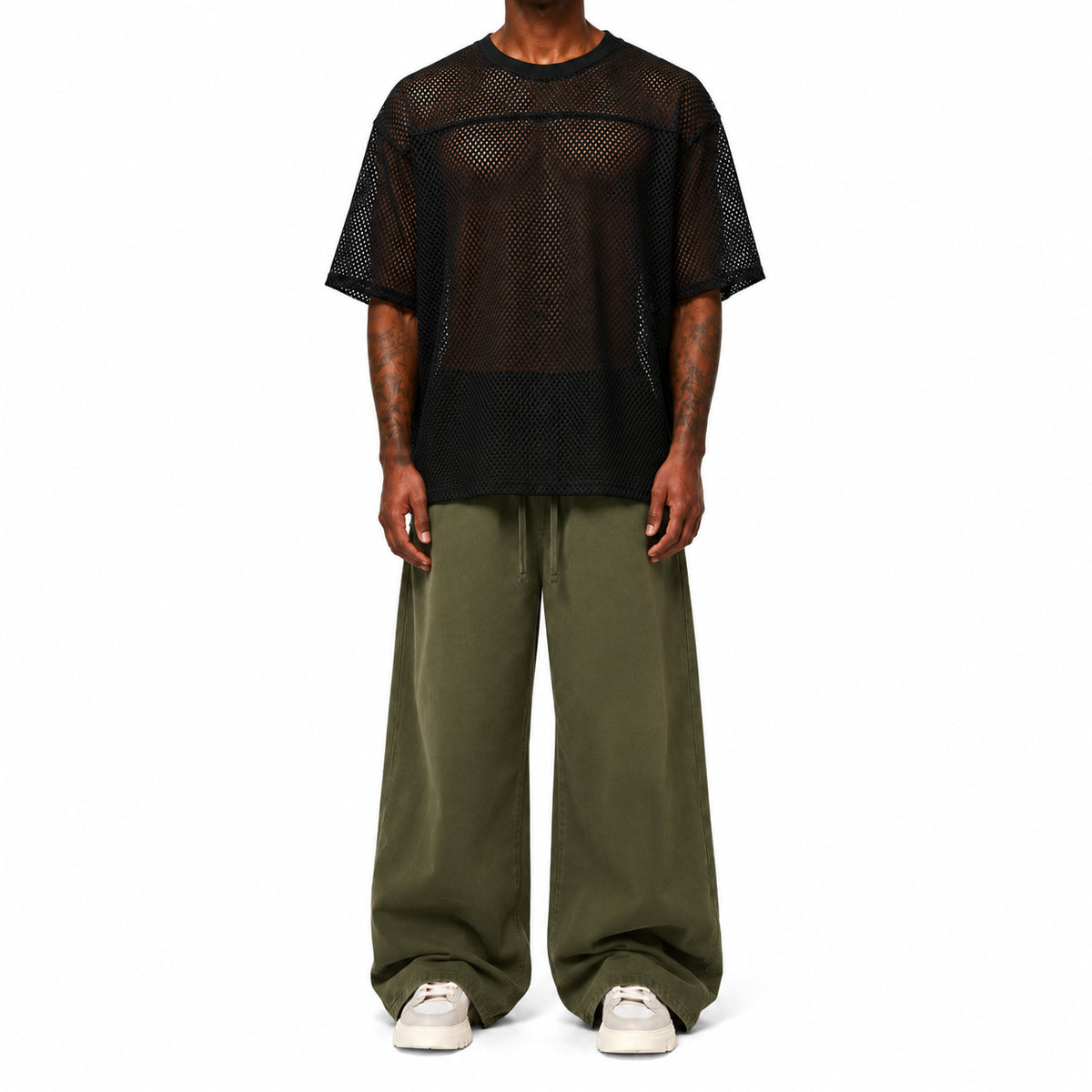 Boxy Net T-Shirt
