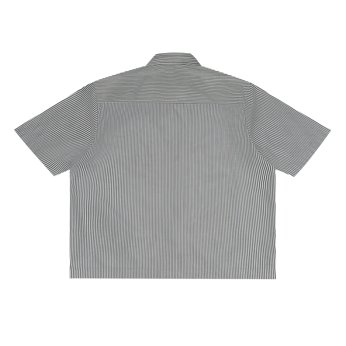 Oversized Vertical Stripe Boxy Shirt