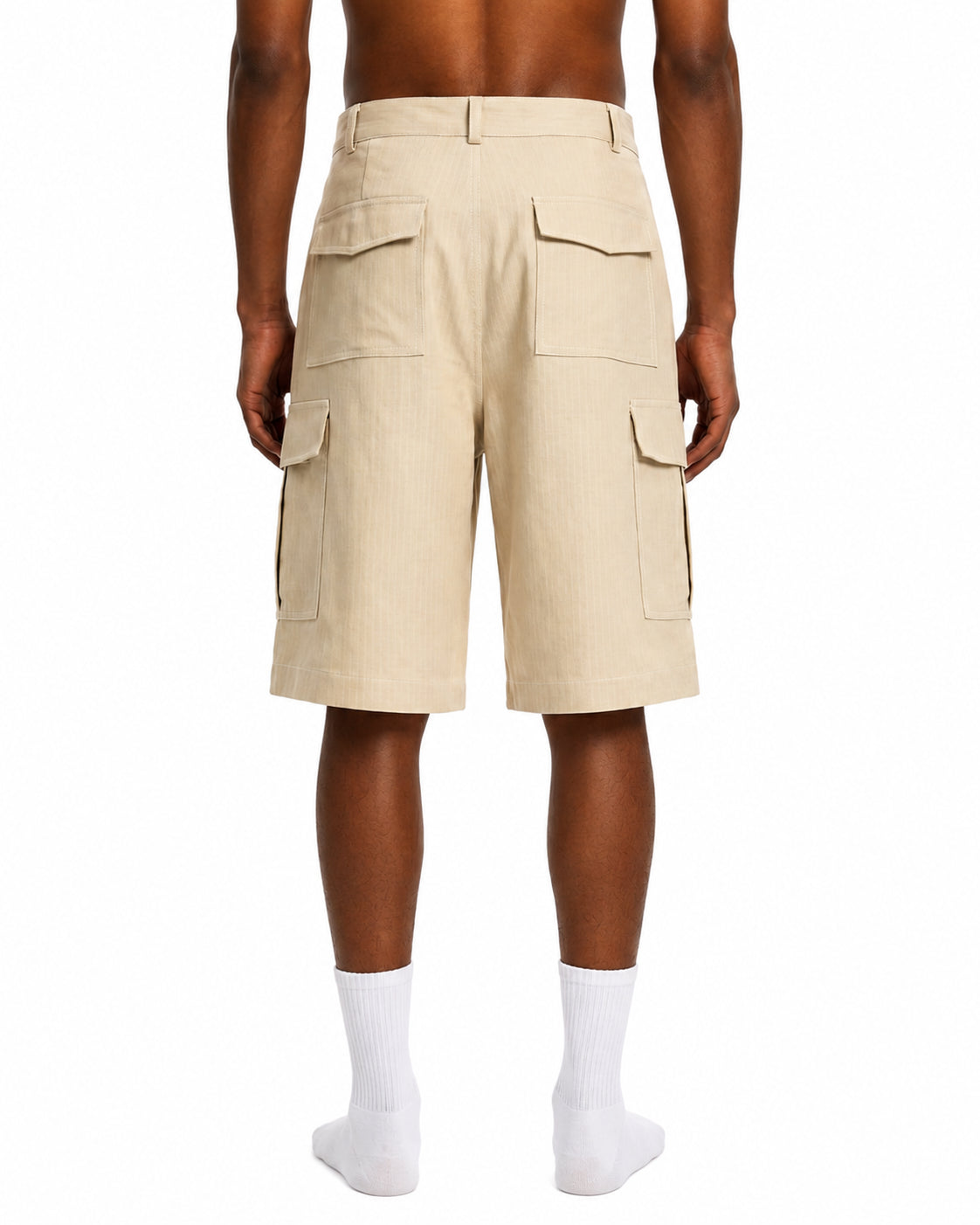 Unisex Woven Cargo Shorts