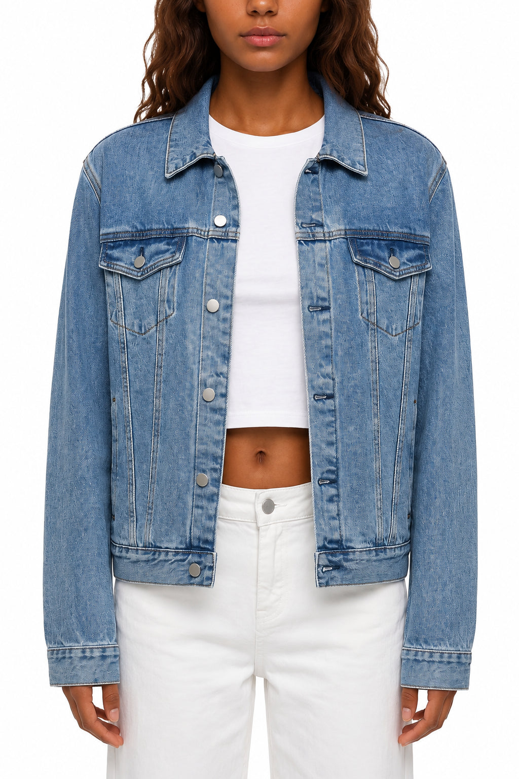 Vintage Wash Denim Jacket