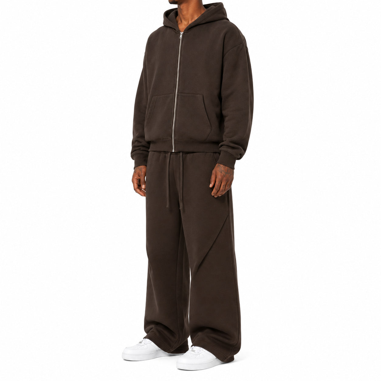 Wide Leg Drawstring Sweatpants