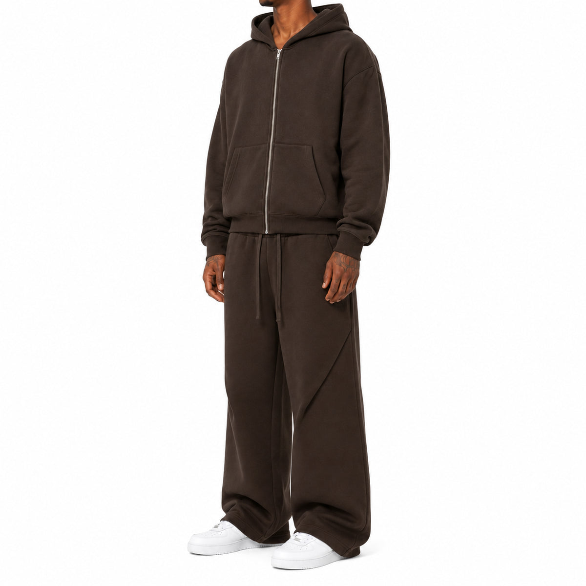 Wide Leg Drawstring Sweatpants